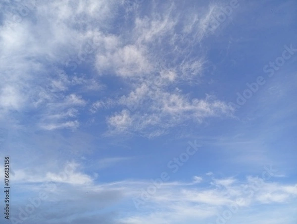 Fototapeta blue sky with clouds