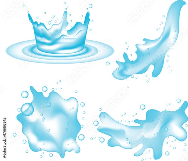 Fototapeta Moving Water