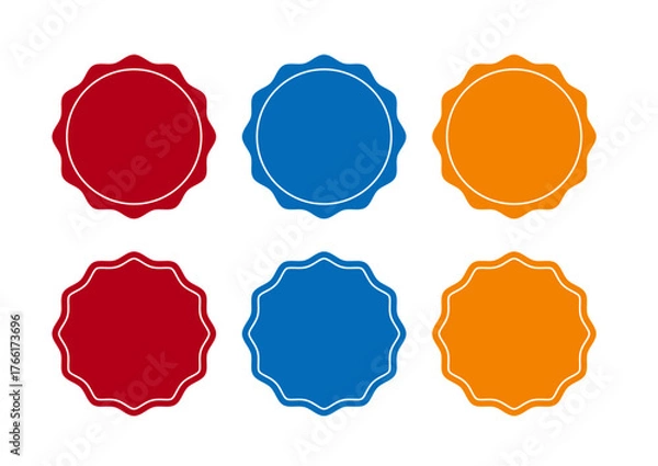 Fototapeta 丸アイコン