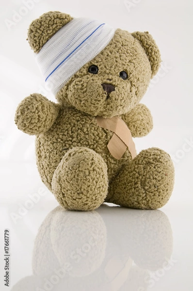 Obraz Band Aid Teddy Bear