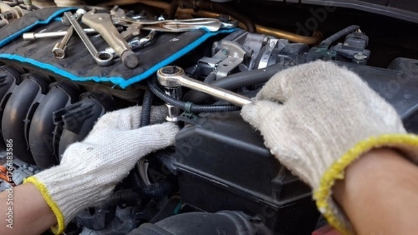 Obraz car repair service