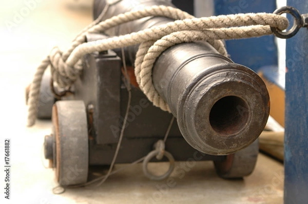 Obraz old cannon ball
