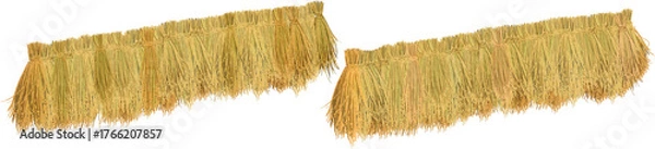 Fototapeta 稲掛けのイラスト素材　