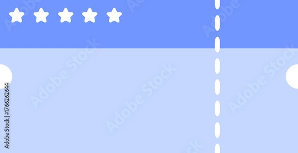 Obraz 별 펀칭 티켓 쿠폰