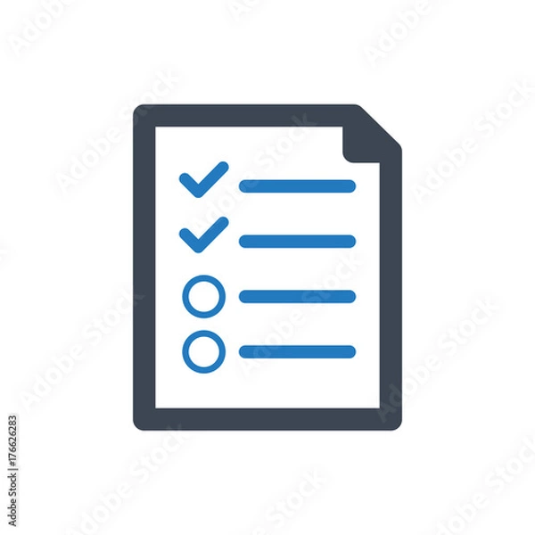 Fototapeta Audit Icon