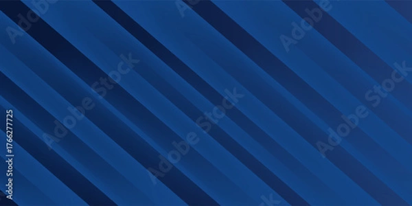 Fototapeta Black dark navy blue silver abstract pattern background. Geometric shape. Line triangle angle fold polygon diamond 3D simple abstract modern sport background