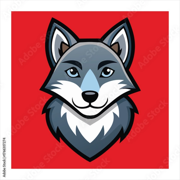 Fototapeta walf vector art
