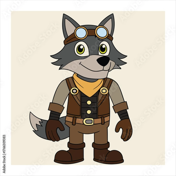 Fototapeta walf vector art
