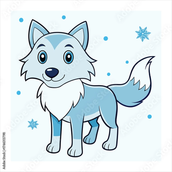 Fototapeta walf vector art