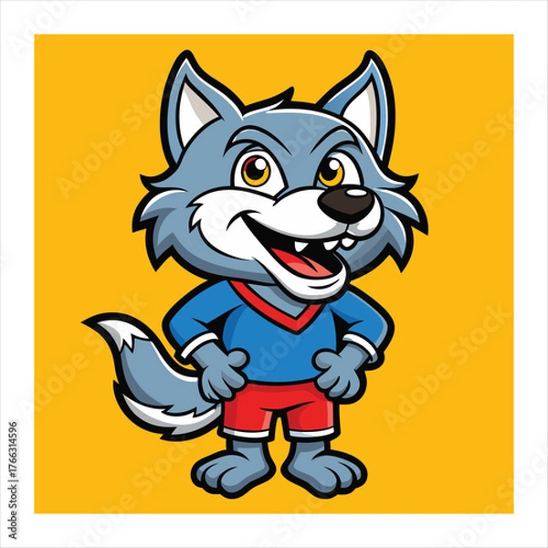 Fototapeta walf vector art