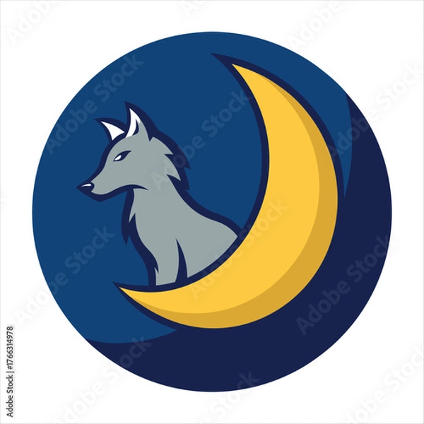 Obraz walf vector art