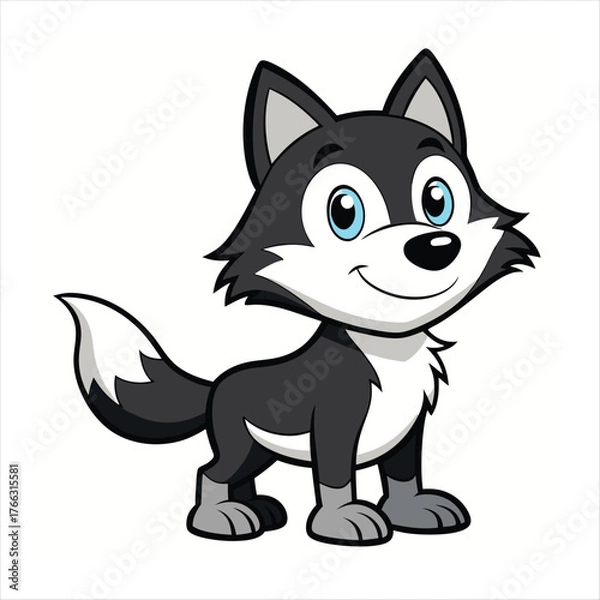 Fototapeta walf vector art