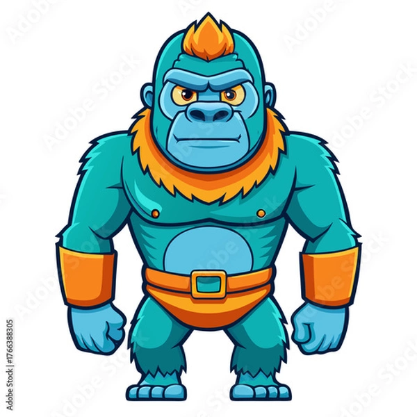 Obraz cartoon superhero cartoon