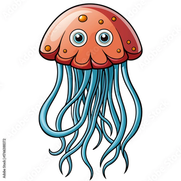 Obraz jellyfish and fish