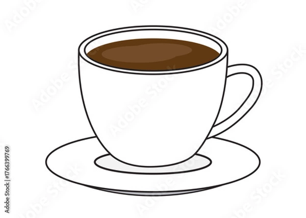 Fototapeta カップに入ったコーヒー