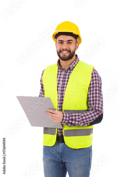 Obraz Smiling engineer