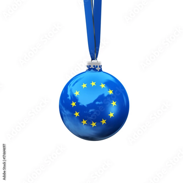 Obraz Christbaumkugel Europa