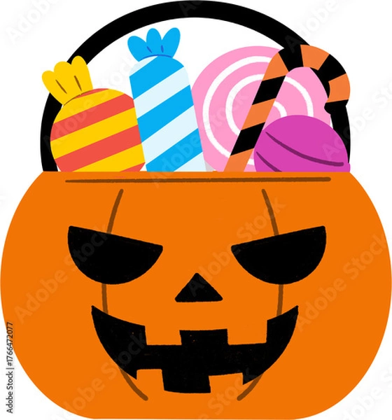 Obraz jack-o-lantern Candy