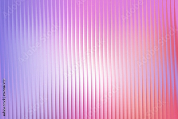 Fototapeta Abstract glass gradient background with soft pastel colors and vertical lines, creating a modern, smooth texture