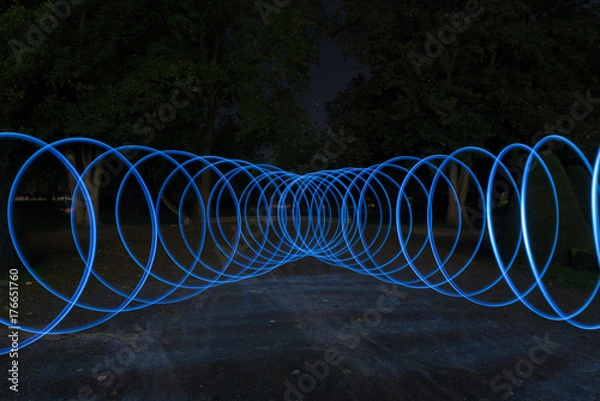 Obraz Lichtspiele bei Nacht