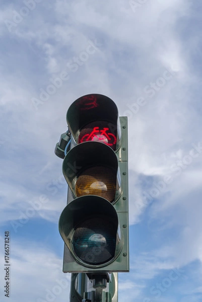 Obraz Bicycle traffic light