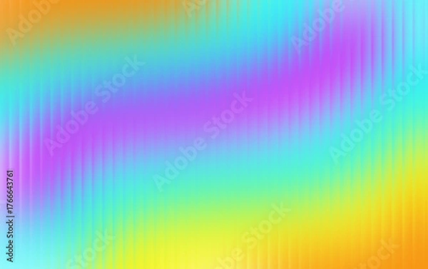 Fototapeta Vibrant pixelated gradient of rainbow colors