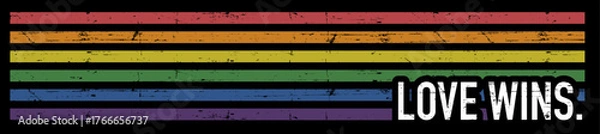 Obraz LGBTQ+ Gay Lesbian Rainbow Flag