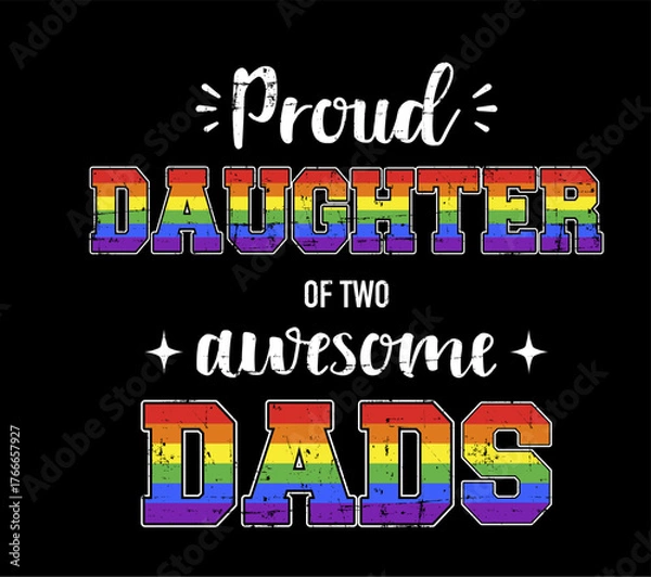 Obraz LGBTQ+ Gay Lesbian Rainbow Flag