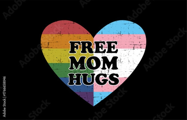 Obraz LGBTQ+ Gay Lesbian Rainbow Flag