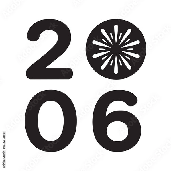 Obraz Stylized 2006 with Starburst Zero