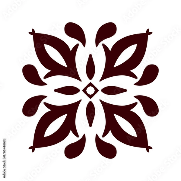 Obraz abstract floral design