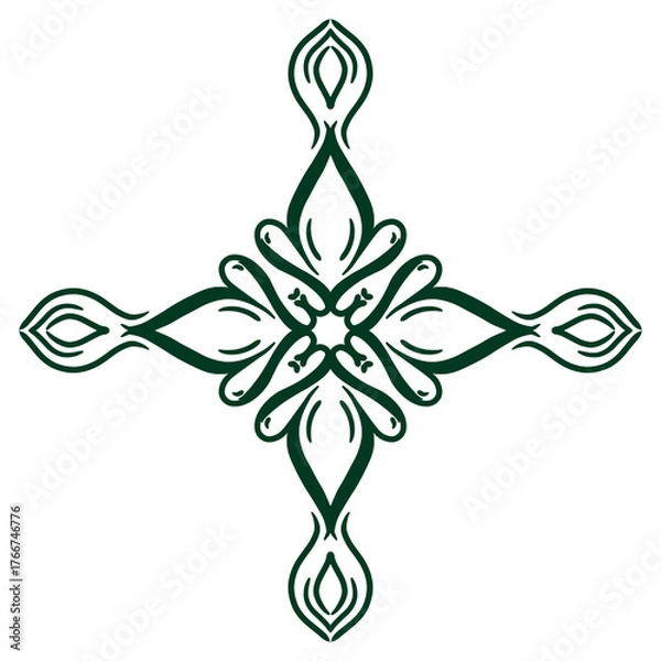 Obraz fleur de lis symbol