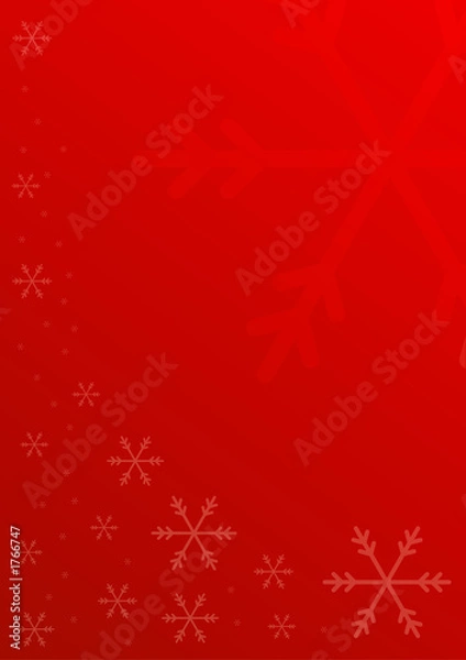 Obraz red christmas vertical background