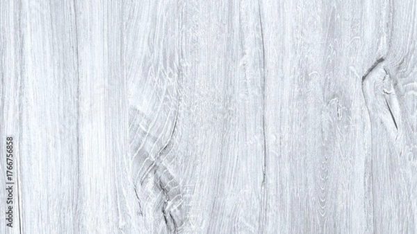 Obraz White wood plank texture for background
