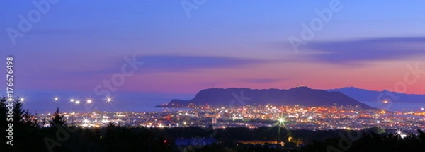 Obraz Hakodate night view