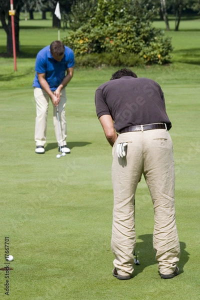 Obraz giocatori di golf