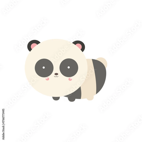 Obraz  cute cat  animal character design vector template illustration