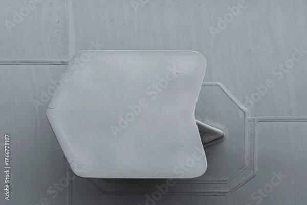 Fototapeta Design and pattern isolated from an aircraft fuselage