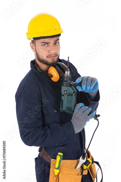 Fototapeta worker man