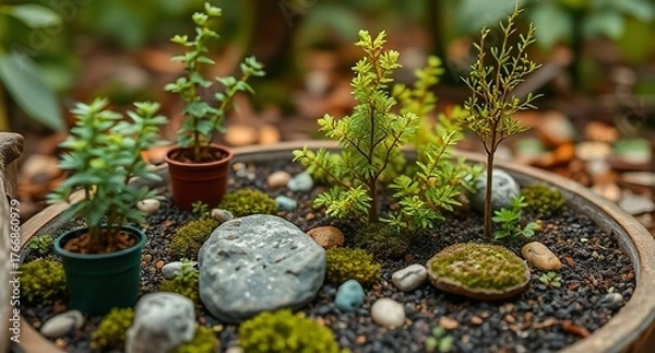 Obraz cactus in a pot