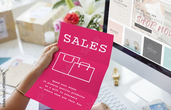 Fototapeta Promotion Commerce Consumer Discount Shopping