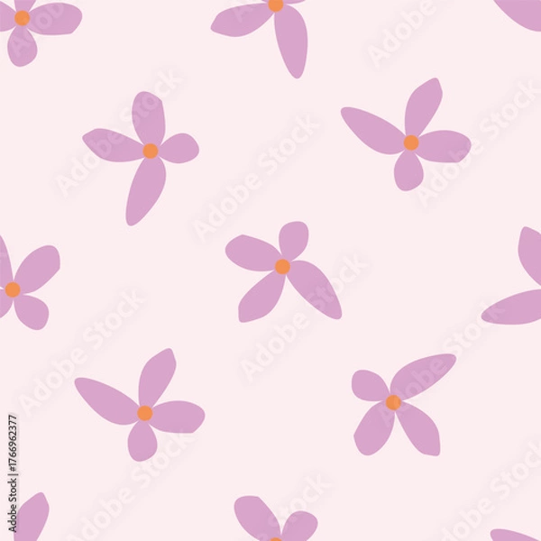 Obraz seamless pattern with butterflies