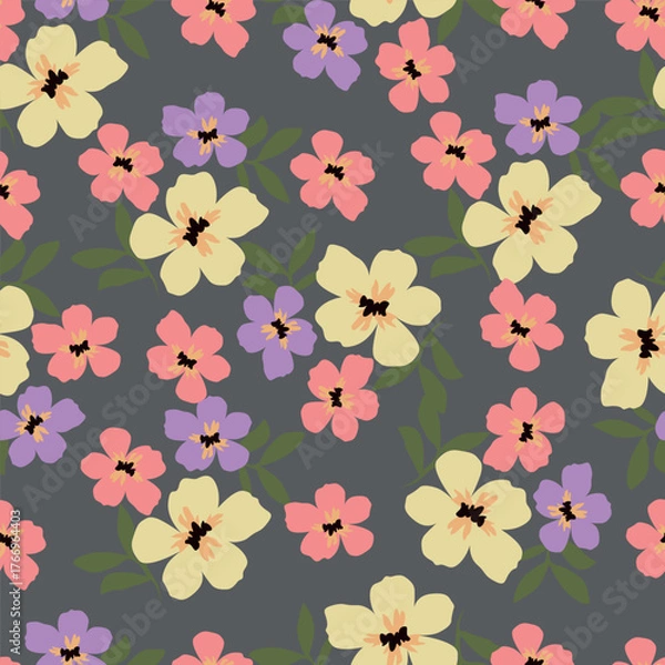 Obraz seamless floral pattern