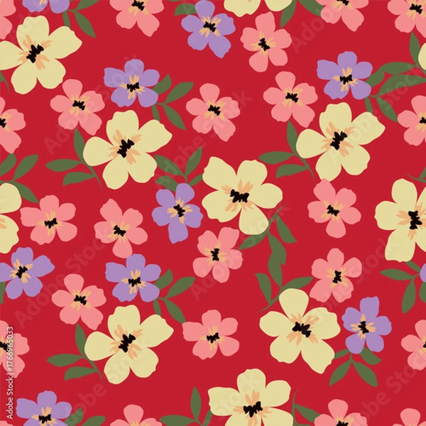 Obraz seamless floral pattern