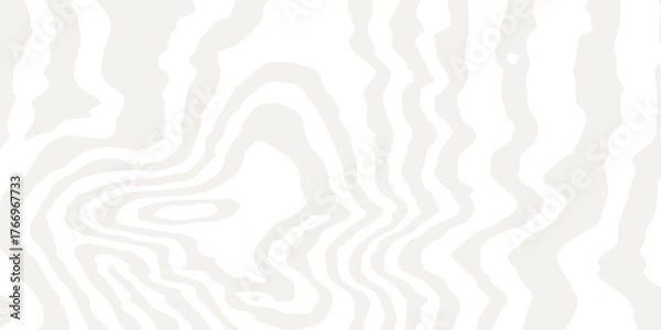 Obraz Wood linear texture, grey lines on white background, vector pattern