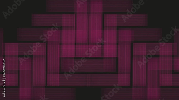 Obraz Abstract Dark Pink Line on Technology Background,comic and Motion concept design,vector.