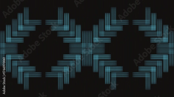 Obraz Futuristic Hardware Electronic on Blue Technology Background,system and network concept design,vector.