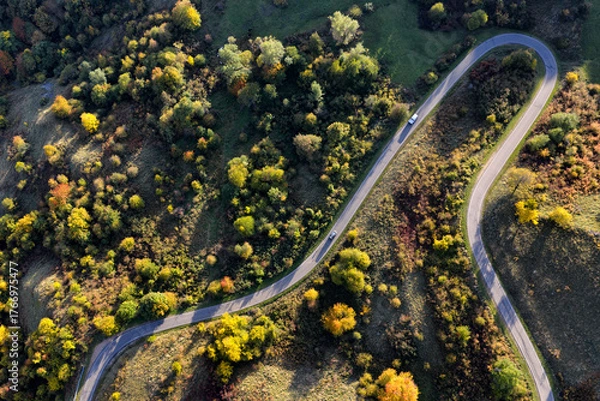 Obraz Strada di Montagna