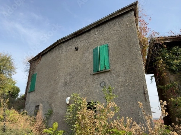 Obraz old abandoned house