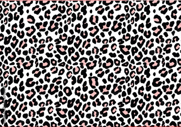 Obraz leopard animal print vector design  and background